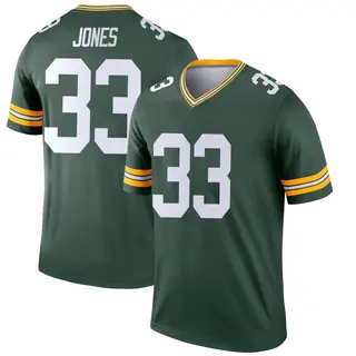 Green Bay Packers Men's Aaron Jones Legend Jersey - Green