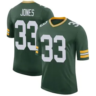 Green Bay Packers Men's Aaron Jones Limited Classic Jersey - Green