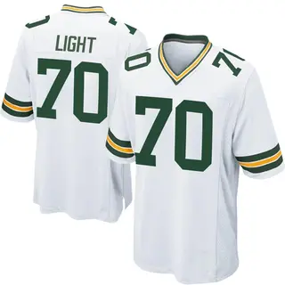 Green Bay Packers Men's Alex Light Game Jersey - White