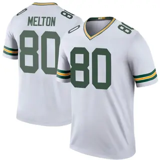 Green Bay Packers Men's Bo Melton Legend Color Rush Jersey - White