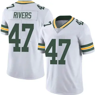 Green Bay Packers Men's Chauncey Rivers Limited Vapor Untouchable Jersey - White