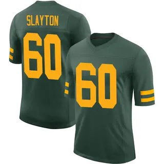 Green Bay Packers Men's Chris Slayton Limited Alternate Vapor Jersey - Green
