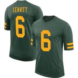 Green Bay Packers Men's Dallin Leavitt Limited Alternate Vapor Jersey - Green