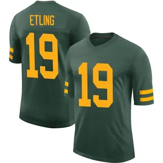 Green Bay Packers Men's Danny Etling Limited Alternate Vapor Jersey - Green