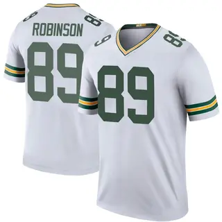 Green Bay Packers Men's Dave Robinson Legend Color Rush Jersey - White