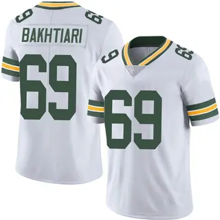 Green Bay Packers Men's David Bakhtiari Limited Vapor Untouchable Jersey - White