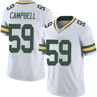 Green Bay Packers Men's De'Vondre Campbell Limited Vapor Untouchable Jersey - White