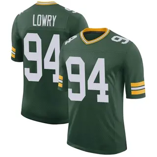Green Bay Packers Men's Dean Lowry Limited Classic Jersey - Green