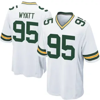 Green Bay Packers Men's Devonte Wyatt Game Jersey - White