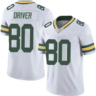 Green Bay Packers Men's Donald Driver Limited Vapor Untouchable Jersey - White