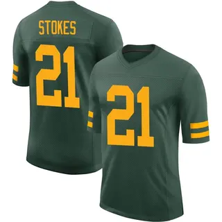 Green Bay Packers Men's Eric Stokes Limited Alternate Vapor Jersey - Green