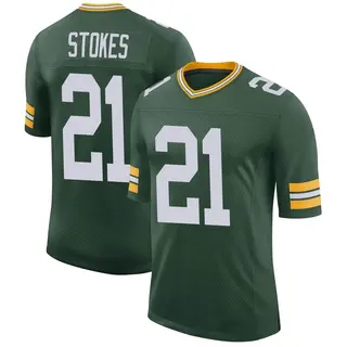 Green Bay Packers Men's Eric Stokes Limited Classic Jersey - Green