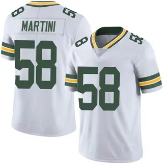 Green Bay Packers Men's Greer Martini Limited Vapor Untouchable Jersey - White