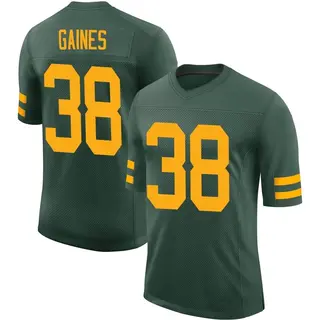 Green Bay Packers Men's Innis Gaines Limited Alternate Vapor Jersey - Green