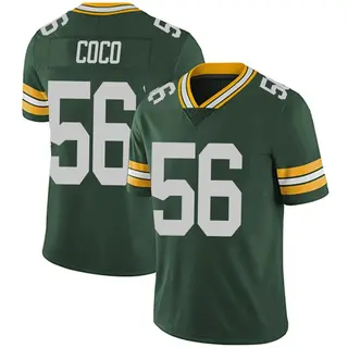 Green Bay Packers Men's Jack Coco Limited Team Color Vapor Untouchable Jersey - Green