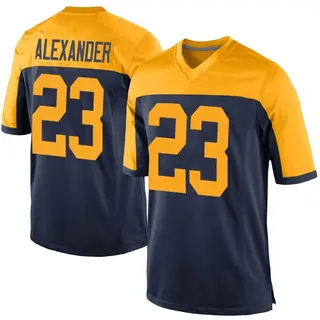 Green Bay Packers Men's Jaire Alexander Game Alternate Jersey - Navy