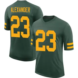 Green Bay Packers Men's Jaire Alexander Limited Alternate Vapor Jersey - Green