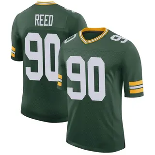 Green Bay Packers Men's Jarran Reed Limited Classic Jersey - Green