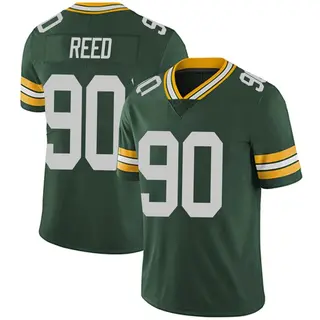 Green Bay Packers Men's Jarran Reed Limited Team Color Vapor Untouchable Jersey - Green