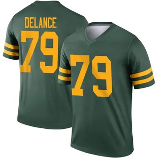 Green Bay Packers Men's Jean Delance Legend Alternate Jersey - Green