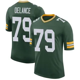 Green Bay Packers Men's Jean Delance Limited Classic Jersey - Green