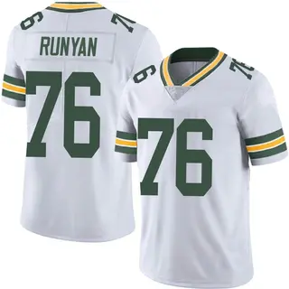 Green Bay Packers Men's Jon Runyan Limited Vapor Untouchable Jersey - White