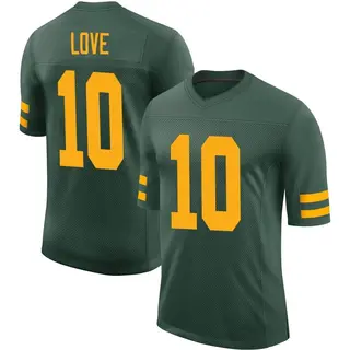Green Bay Packers Men's Jordan Love Limited Alternate Vapor Jersey - Green