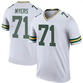 Green Bay Packers Men's Josh Myers Legend Color Rush Jersey - White