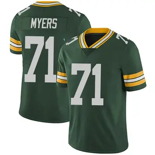Green Bay Packers Men's Josh Myers Limited Team Color Vapor Untouchable Jersey - Green