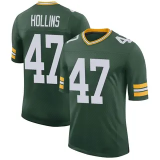 Green Bay Packers Men's Justin Hollins Limited Classic Jersey - Green