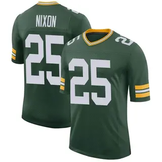 Green Bay Packers Men's Keisean Nixon Limited Classic Jersey - Green