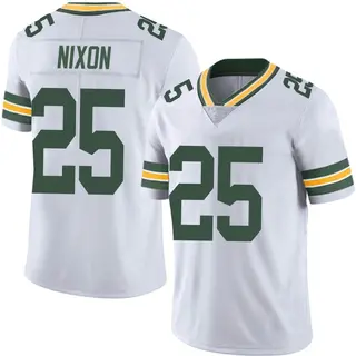 Green Bay Packers Men's Keisean Nixon Limited Vapor Untouchable Jersey - White