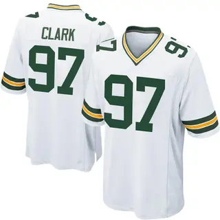 Green Bay Packers Men's Kenny Clark Game Jersey - White