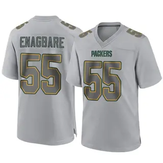 Green Bay Packers Men's Kingsley Enagbare Game Atmosphere Fashion Jersey - Gray