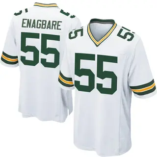 Green Bay Packers Men's Kingsley Enagbare Game Jersey - White