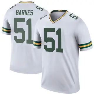 Green Bay Packers Men's Krys Barnes Legend Color Rush Jersey - White