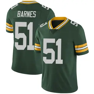 Green Bay Packers Men's Krys Barnes Limited Team Color Vapor Untouchable Jersey - Green
