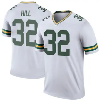 Green Bay Packers Men's Kylin Hill Legend Color Rush Jersey - White