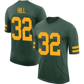 Green Bay Packers Men's Kylin Hill Limited Alternate Vapor Jersey - Green