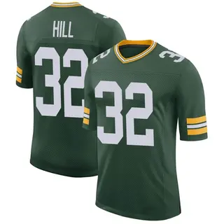 Green Bay Packers Men's Kylin Hill Limited Classic Jersey - Green