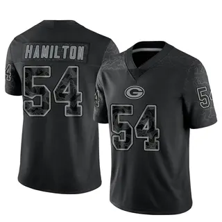 Green Bay Packers Men's LaDarius Hamilton Limited Reflective Jersey - Black