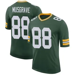 Green Bay Packers Men's Luke Musgrave Limited Classic Jersey - Green