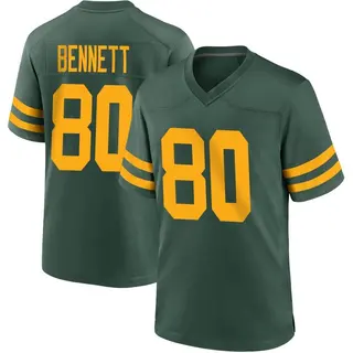 Green Bay Packers Men's Martellus Bennett Game Alternate Jersey - Green
