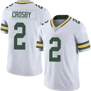 Green Bay Packers Men's Mason Crosby Limited Vapor Untouchable Jersey - White