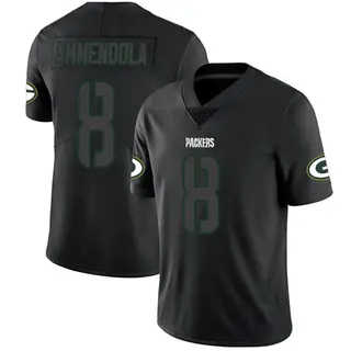 Green Bay Packers Men's Matt Ammendola Limited Jersey - Black Impact