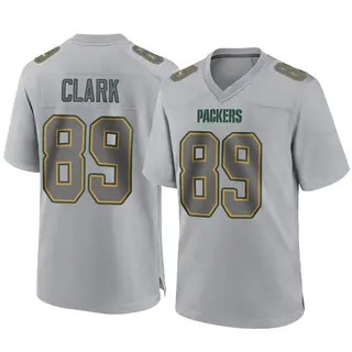 Green Bay Packers Men's Michael Clark Game Atmosphere Fashion Jersey - Gray