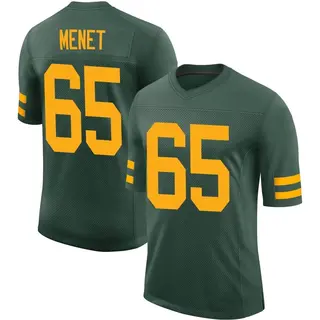 Green Bay Packers Men's Michal Menet Limited Alternate Vapor Jersey - Green