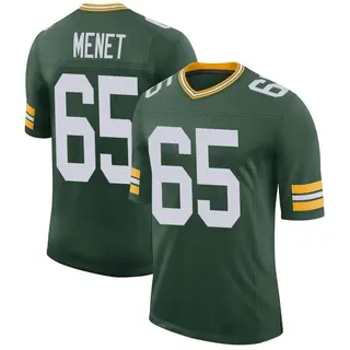 Green Bay Packers Men's Michal Menet Limited Classic Jersey - Green