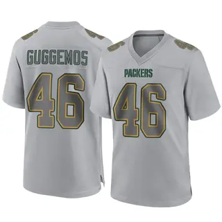 Green Bay Packers Men's Nick Guggemos Game Atmosphere Fashion Jersey - Gray