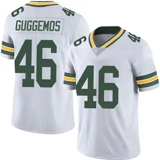 Green Bay Packers Men's Nick Guggemos Limited Vapor Untouchable Jersey - White